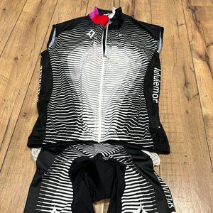 Lululemon and Specialized Cycling Bibs and Vest